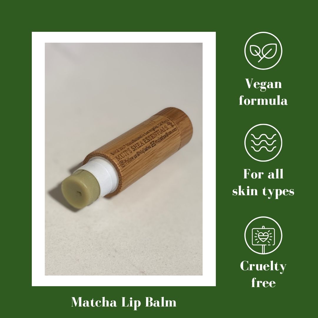 Vegan Matcha Lip Balms (50 Units)
